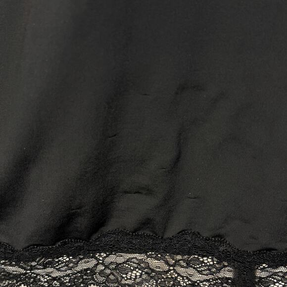 Victoria’s Secret Medium Slip Dress Nightie Satin Lace Stretch V-Neck Adjustable - Picture 9 of 12